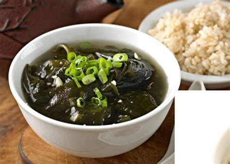 Korean Seaweed Soup (birthday soup) » Foodom