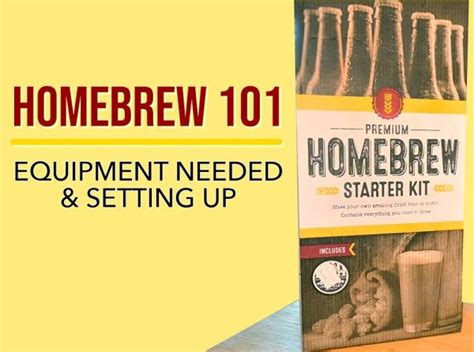 How to Homebrew for Beginners Part 1: Equipment - Brewing with Sarah Flora