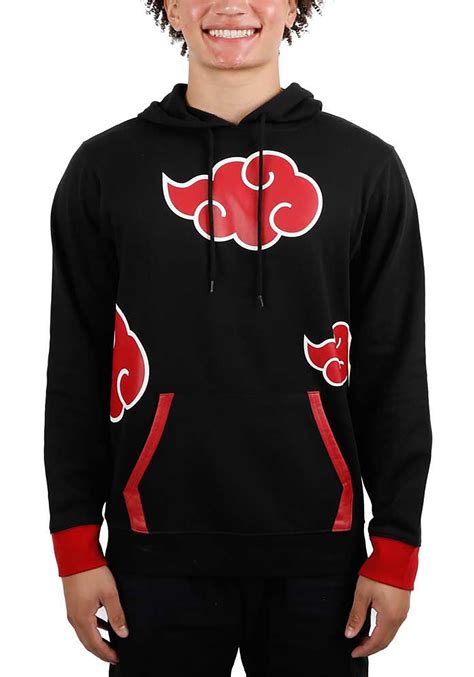 Adult Naruto Akatsuki Cloud Cosplay Hoodie