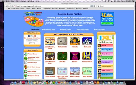 The Unlikely Homeschool: Top 10 FREE Educational Computer Games for Kids