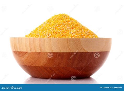 Uncoocked Hominy Grits in Bowl Isolated Stock Image - Image of cereal, healthy: 19556625