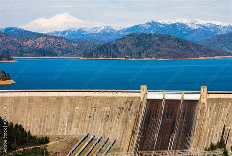 Shasta Dam Stock Photo | Adobe Stock