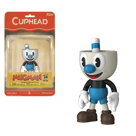 Cuphead Mugman Action Figure | GameStop