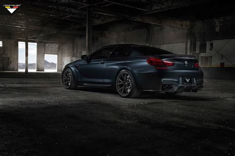 Vorsteiner Does Its Magic to Matte Black BMW 6-Series — CARiD.com Gallery