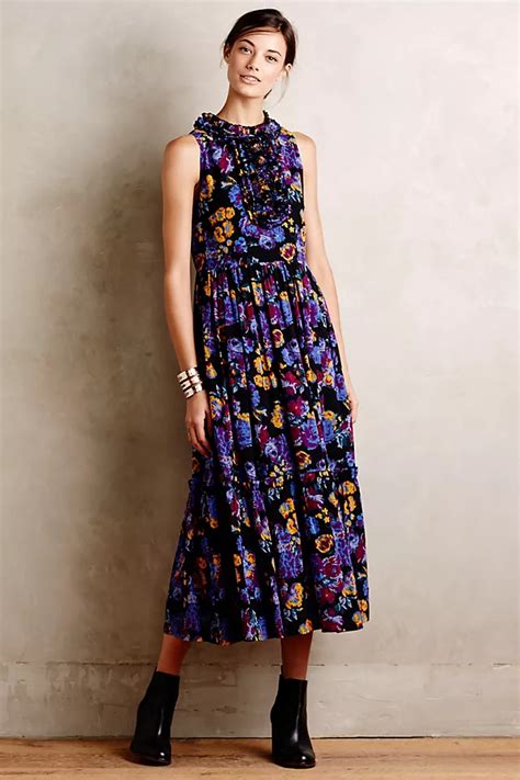 Marigold Maxi Dress | Anthropologie