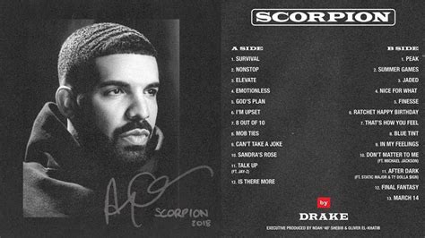 Stream: Drake's new album "Scorpion"NOW - DUBIKS