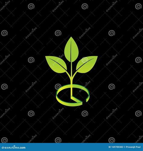 Creative Green Tree Logo Design Vector Stock Vector - Illustration of organic, vector: 169700382