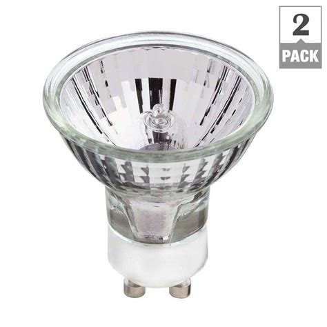 Globe Electric 50-Watt Soft White GU10 Base MR16 Halogen Spot Light ...