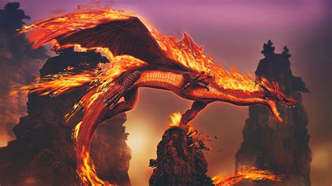 Fire Dragon Wallpaper,HD Artist Wallpapers,4k Wallpapers,Images ...