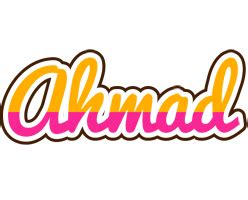 Ahmad Logo | Name Logo Generator - Smoothie, Summer, Birthday, Kiddo, Colors Style