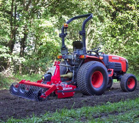 Power Harrow For Compact Tractor - Kent Hire