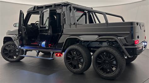 Mercedes-Benz G63 AMG 6×6 By Brabus Has 700 HP, $1 Million, 53% OFF