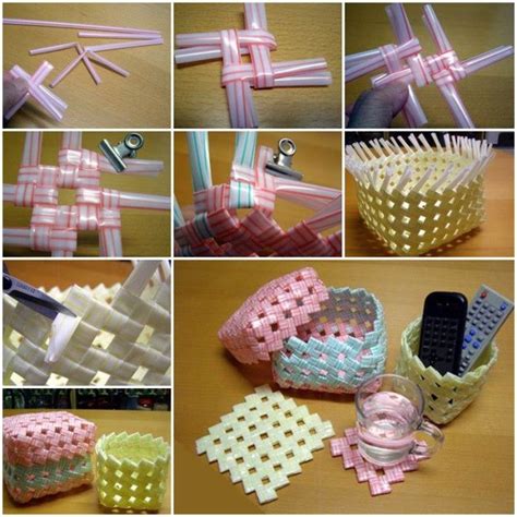 How to Make Beautiful Flowers from Drinking Straws DIY Tutorial