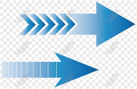 Blue Vector Arrow, Vector Arrows, Vector Lines, Lines Vector PNG Transparent Background And ...