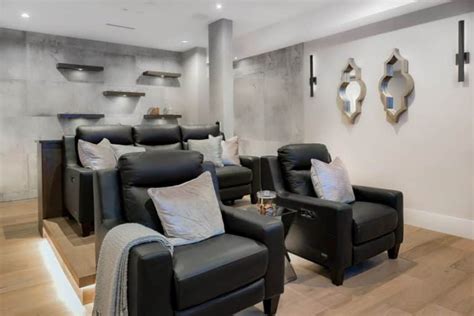 Basement Movie Theater Ideas (Color, Sound & Seating)