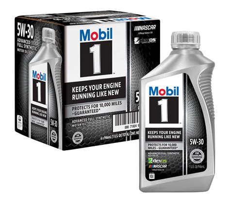 Mobil 1 Advanced Full Synthetic Motor Oil 5W-30, 1 Quart - Walmart.com ...