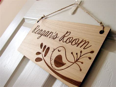 Kids Room Sign Custom Kids Door Sign