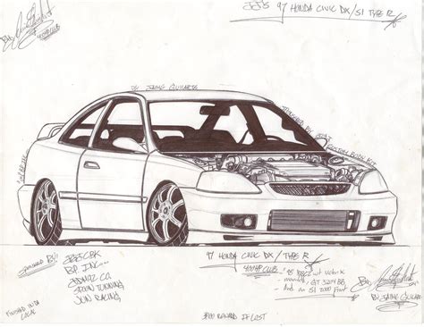 Honda Civic Si Turbo by onlyjaime on DeviantArt