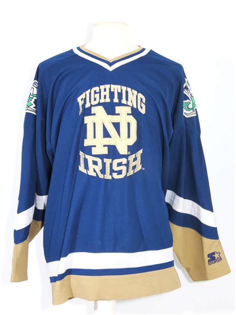 Notre Dame Fighting Irish Starter Hockey Jersey - 5 Star Vintage