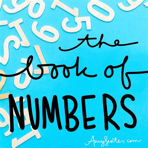 Study the Book of Numbers with this Printable | Intentional Living