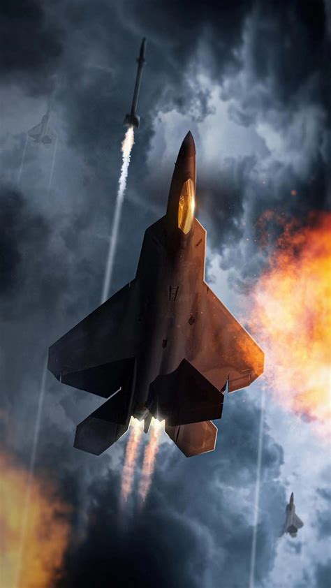 F22 Raptor iPhone Wallpaper HD | Air force wallpaper, Airplane ...