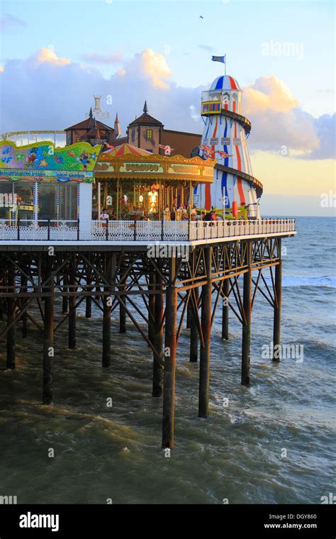 Amusement pier, Brighton, East Sussex, England, United Kingdom, Europe ...