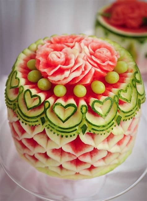 45 best Watermelon carving images on Pinterest | Watermelon carving, Food and Carved watermelon