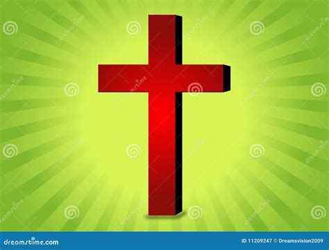 Het Symbool Van Het Christendom Vector Illustratie - Illustration of protestants, christus: 11209247