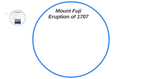 Mount Fuji eruption of 1707 by Evan Wasson on Prezi