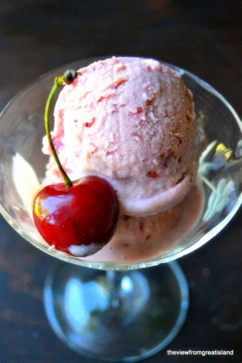 Cherry Frozen Yogurt Recipe (Easy Dessert) | HeyFood — Meal Planning App