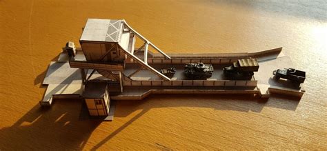 Pegasus-Bridge: 6mm-Diorama der Operation Tonga