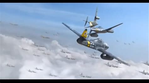 Red Tails P-51 Mustang vs Messerschmitt Me 262: EPIC Air Battle