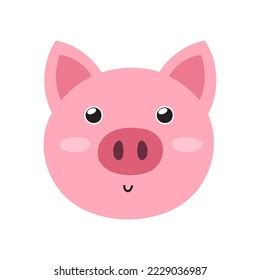 Clipart Pig Face