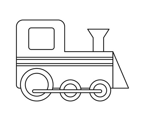 Train Cars Clipart Black And White