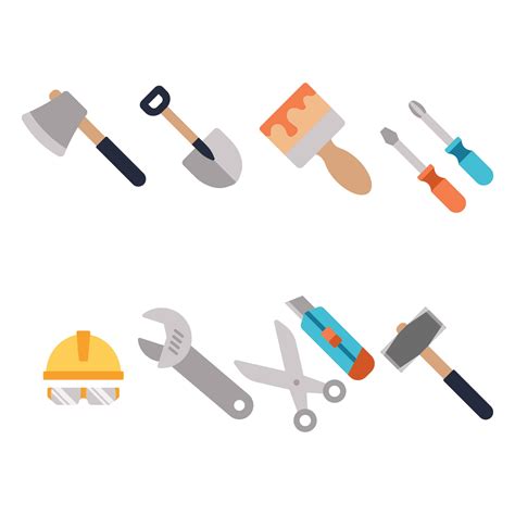 Construction Tools Icon Vector 168335 Vector Art at Vecteezy