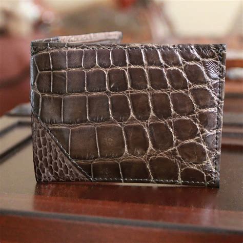 RFID Blocking Alligator Skin Wallets - Genuine Alligator Skin Wallets For Men – Southern Trapper