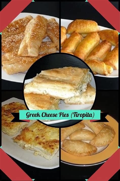 Authentic Greek Recipes: 5 Greek Cheese Pies (Tiropita)