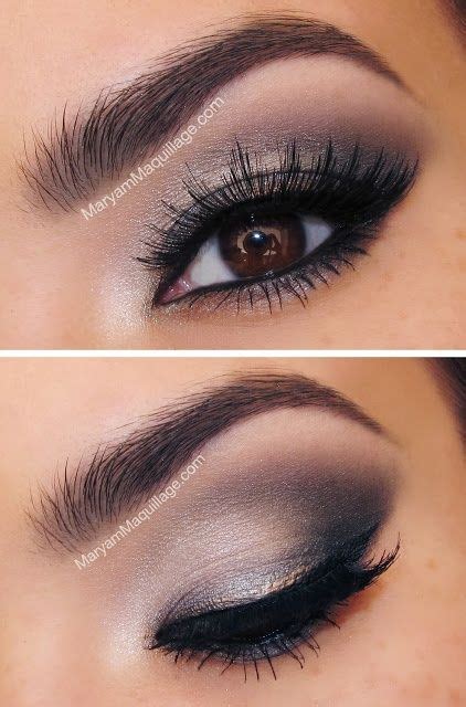 12 Alluring Grey Smokey Eye Makeup Looks - Pretty Designs