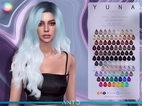 Sims 4 cc hair ombre tumblr - specialistsmopla