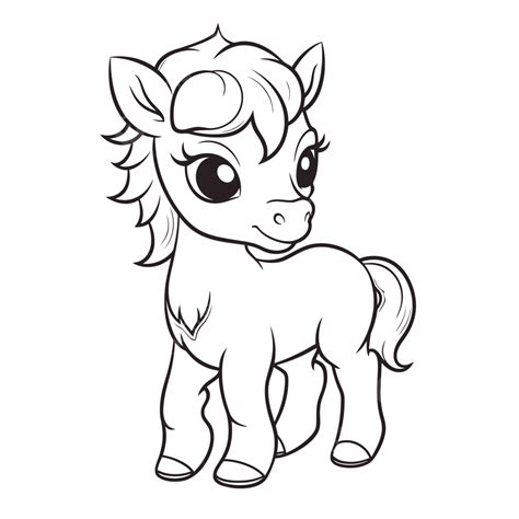 Baby Pony Drawing