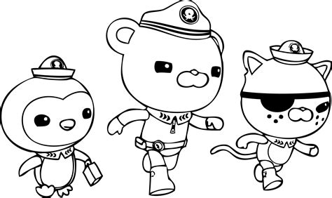 Octonauts #40618 (Cartoons) – Free Printable Coloring Pages