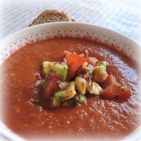 The English Kitchen: Chilli Bean Soup with an Avocado Salsa