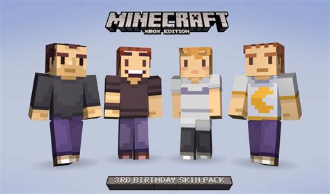 Celebrate Minecraft: Xbox 360 Edition's birthday with some free skins - VG247