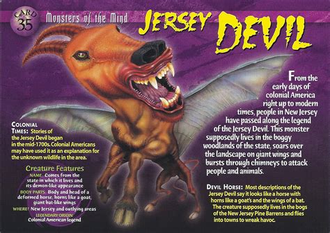 Jersey Devil - Wierd N'wild Creatures Wiki