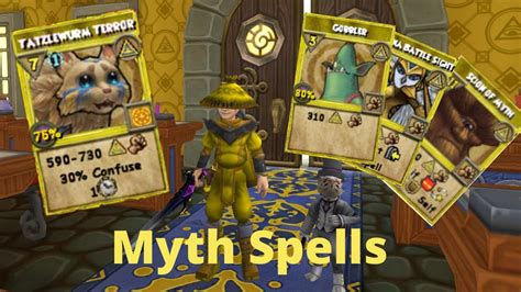 Myth Wizard101 Spells