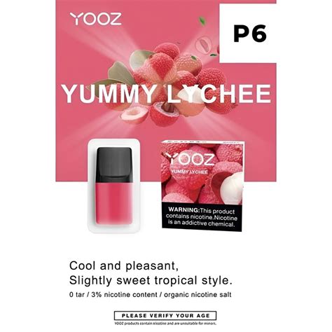 YOOZ Pods 2pcs/Pack _ Yummy Lychee