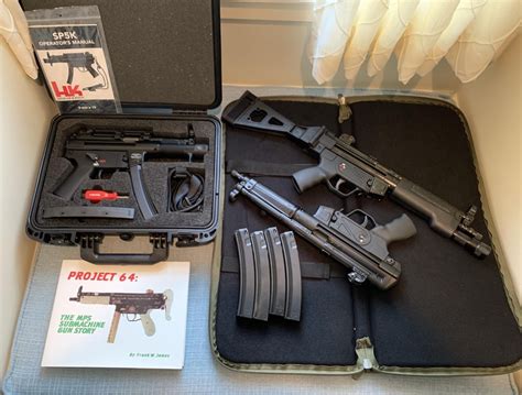 My MP5 variants and a book : GunPorn