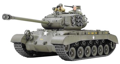 Buy Tamiya 35254 1/35 US Medium Tank M26 Pershing Plastic Model Kit ...