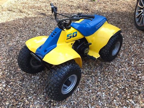 SUZUKI LT50 50CC CHILDS QUAD BIKE / ATV IN GOOD CONDITION NOT PW50 KTM - YELLOW | in St Neots ...