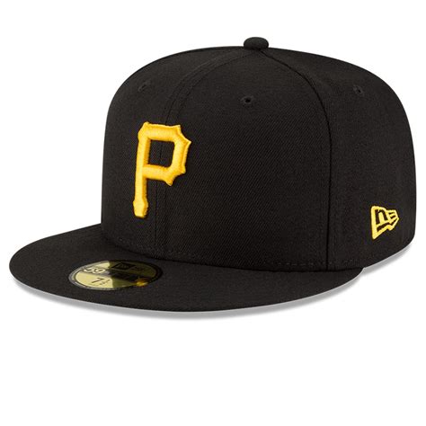 New Era Pittsburgh Pirates Black Team Superb 59FIFTY Fitted Hat